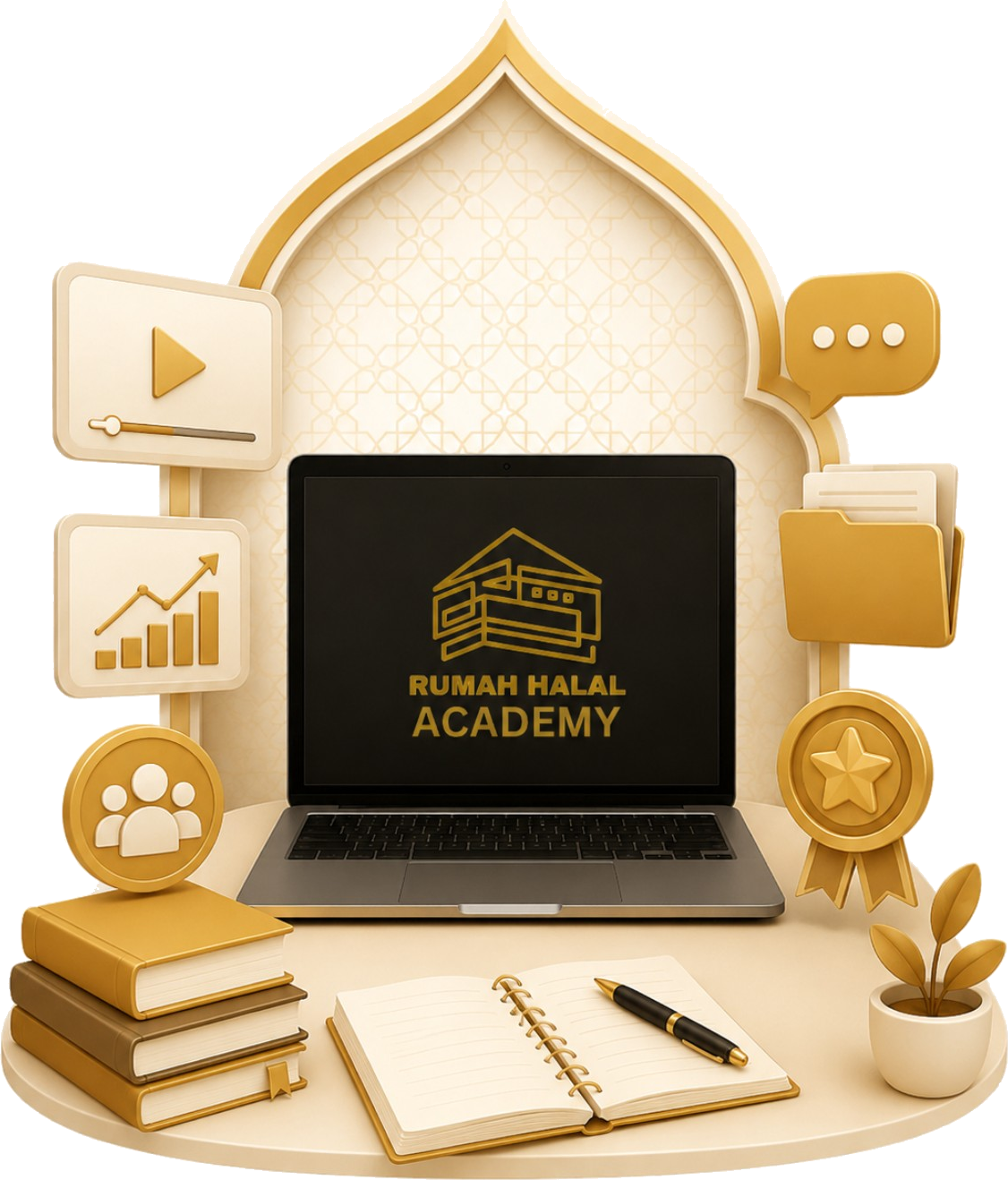 Ekosistem digital Rumah Halal Academy